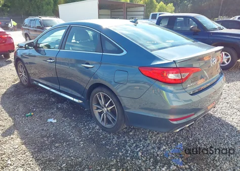 2015 Hyundai Sonata Sport 2.0T from USA, damaged, VIN 5NPE34AB6FH232926